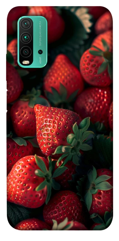 Чохол на Xiaomi Redmi Note 9 4G / Redmi 9 Power Strawberry фото 1 з 1