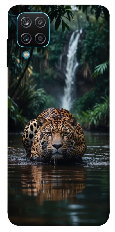 Чохол на Samsung Galaxy M12 Leopard in water фото 1 з 1