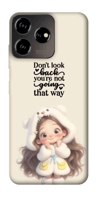 Чохол на ZTE Blade V50 Design 4G Don't look back фото 1 з 1