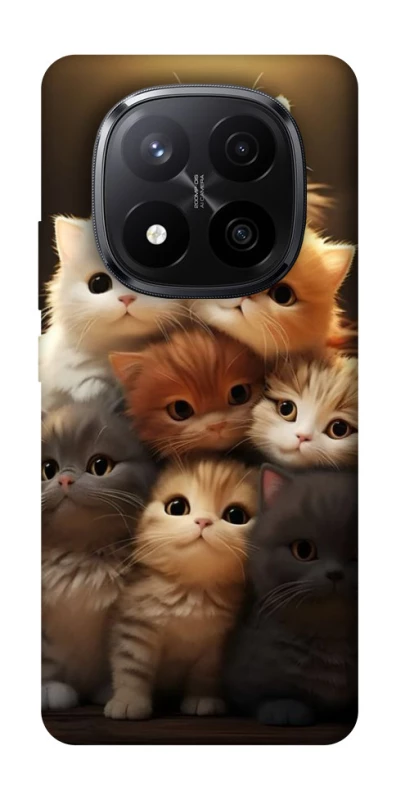 Чехол на Xiaomi Redmi Note 14 Pro+ 5G Чехол Kittie Love v2 фото 1 из 1