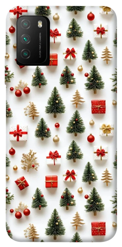 Чохол на Xiaomi Poco M3 Christmas spirit ver.8 фото 1 з 1