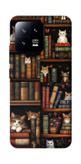 Чохол на Xiaomi 13 Cats & Books фото 1 з 1