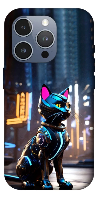 Чохол на Apple iPhone 16 Pro Max Cyber cat фото 1 з 1