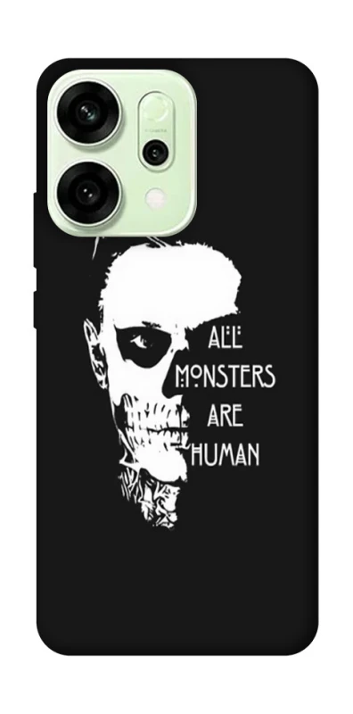 Чохол на Oppo Reno 14 All Monsters are Human фото 1 з 1