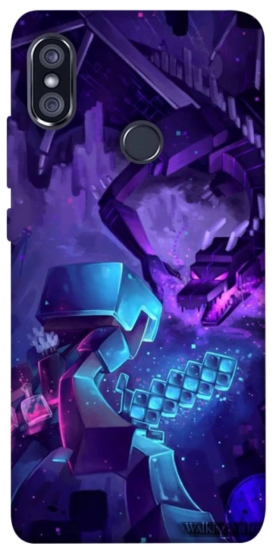 Чохол на Xiaomi Redmi Note 5 Pro / Note 5 (AI Dual Camera) Minecraft dragon фото 1 з 1