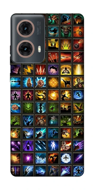 Чохол на Motorola Moto G85 Abilities menu ver.3 фото 1 з 1