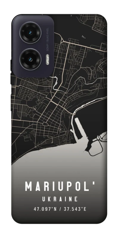 Чохол на Motorola Moto G35 Mariupol map фото 1 з 1