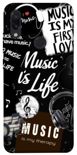 Чехол на Xiaomi Redmi Note 7 / Note 7 Pro / Note 7s Music is Life фото 1 из 1