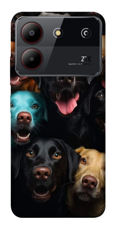 Чохол на ZTE Blade A54 4G Собаки фото 1 з 1
