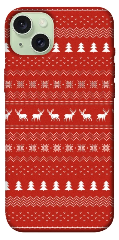 Чохол на Apple iPhone 15 Plus (6.7") Новорічний v12 фото 1 з 1