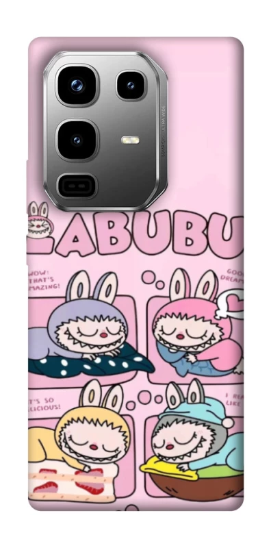 Чехол на Infinix Note 50 Pro Labubu Dreams Collage фото 1 из 1