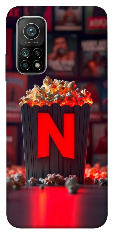Чохол на Xiaomi Mi 10T Netflix and popcorn фото 1 з 1