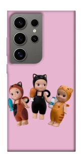 Чохол на Samsung Galaxy S24 Ultra Cat Cafe Trio фото 1 з 1