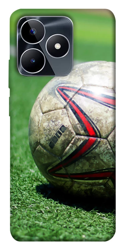 Чохол на Realme C53 М'яч на газоні фото 1 з 1