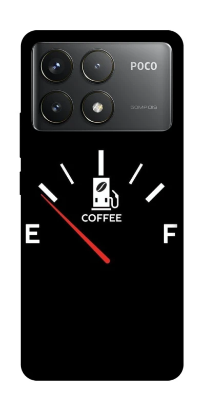 Чехол на Xiaomi Poco F6 Pro Сoffee speedometer фото 1 из 1