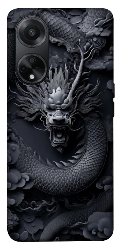 Чохол на Oppo A98 black dragon фото 1 з 1