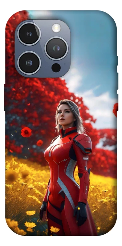 Чохол на Apple iPhone 16 Pro Max Cyber space girl ver.5 фото 1 з 1
