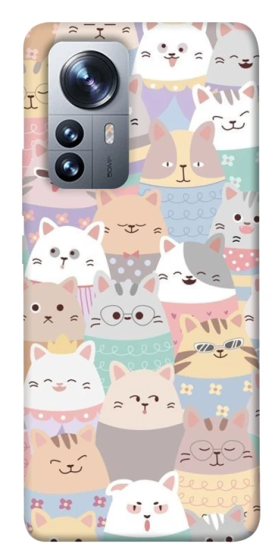 Чохол на Xiaomi 12 / 12X Funny Kittens ver.2 фото 1 з 1