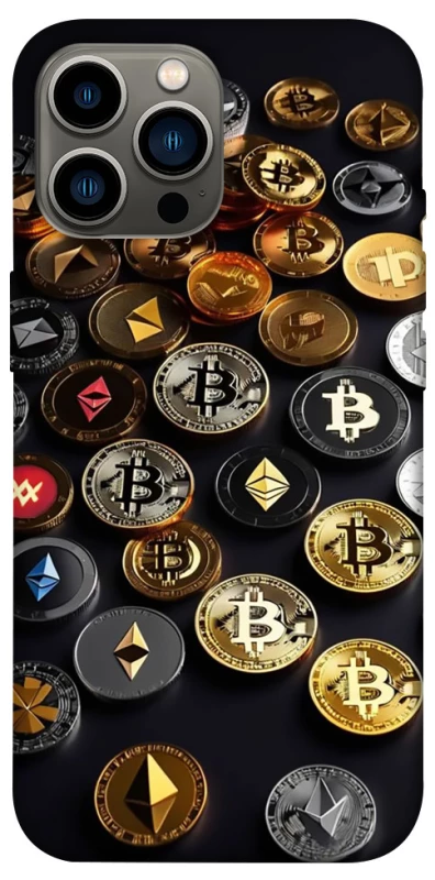 Чохол на Apple iPhone 13 Pro Max (6.7") Many coins фото 1 з 1