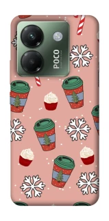 Чехол на Xiaomi Poco M7 pro 5G Новогодний v38 фото 1 из 1