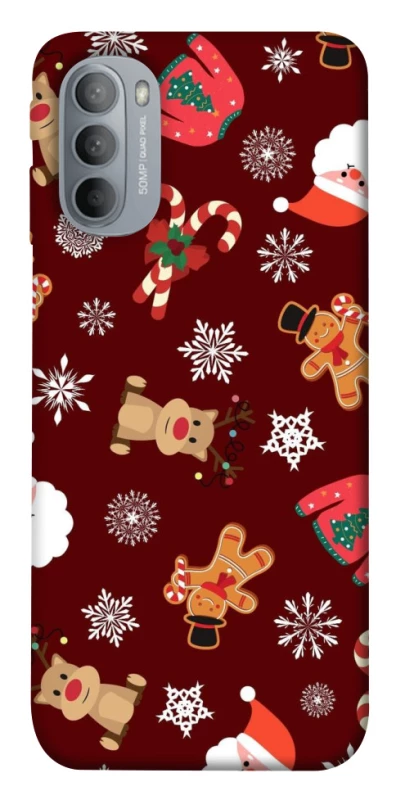 Чехол на Motorola Moto G31 Новогодний v6 фото 1 из 1