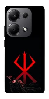Чехол на Xiaomi Redmi Note 13 Pro 4G Berserk Red Logo фото 1 из 1