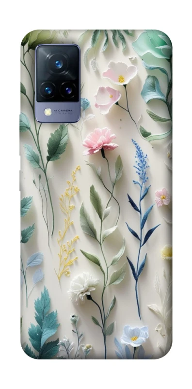 Чохол на Vivo V21 Floral design ver.3 фото 1 з 1