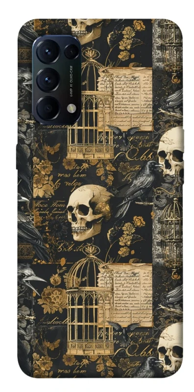 Чохол на Oppo Reno 5 4G Halloween aesthetics ver.1 фото 1 з 1