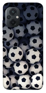 Чехол на Xiaomi Poco M5 Футбольные мячи фото 1 из 1