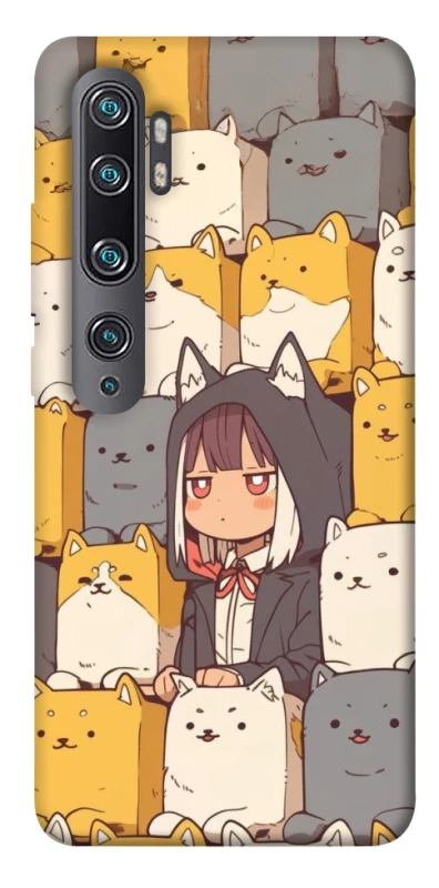 Чехол на Xiaomi Mi Note 10 / Note 10 Pro / Mi CC9 Pro Like a cat фото 1 из 1
