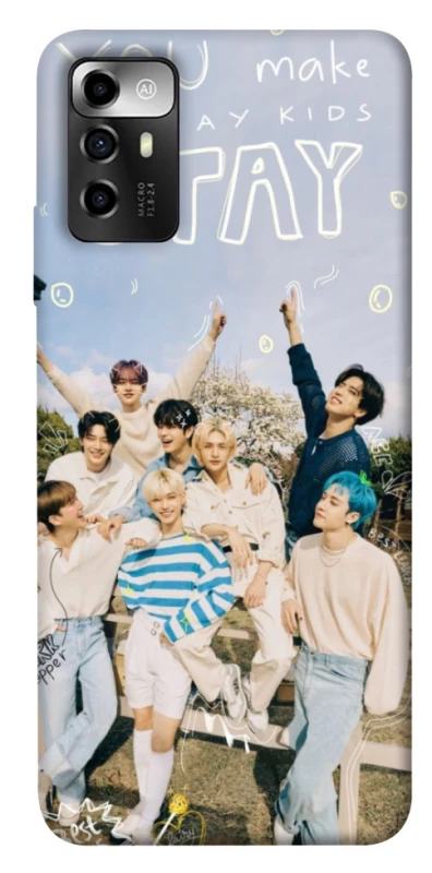 Чохол на ZTE Blade V40 Vita Stray Kids One Team фото 1 з 1