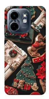 Чехол на Infinix Smart 9 4G / Hot 50i Новогодний v20 фото 1 из 1