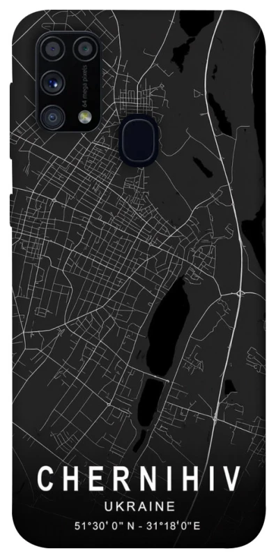 Чехол на Samsung Galaxy M31 Chernihiv map фото 1 из 1