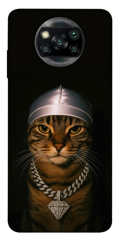 Чохол на Xiaomi Poco X3 NFC / Poco X3 Pro Cat in Bling фото 1 з 1