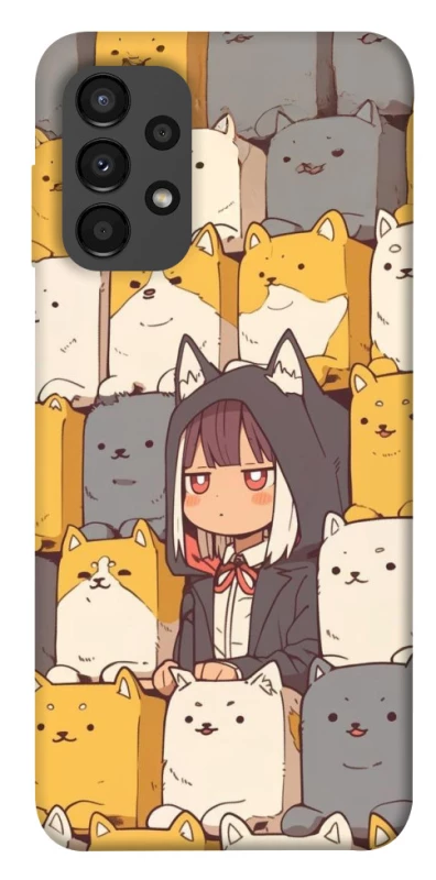 Чехол на Samsung Galaxy A13 4G Like a cat фото 1 из 1