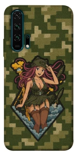 Чохол на Huawei Honor 20 Pro Military Waifu фото 1 з 1