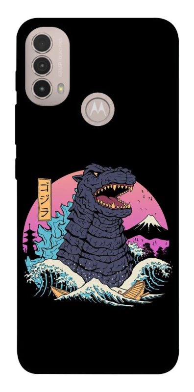 Чехол на Motorola Moto E40 Годзила фото 1 из 1
