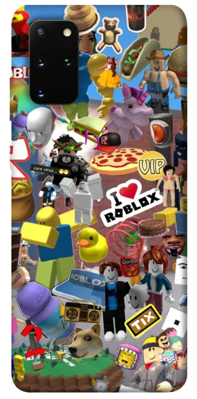 Чохол на Samsung Galaxy S20+ Roblox collage ver.5 фото 1 з 1