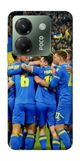Чехол на Xiaomi Poco M7 pro 5G Сборная Украины v3 фото 1 из 1