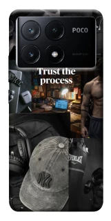 Чохол на Xiaomi Poco X6 Trust the Process фото 1 з 1