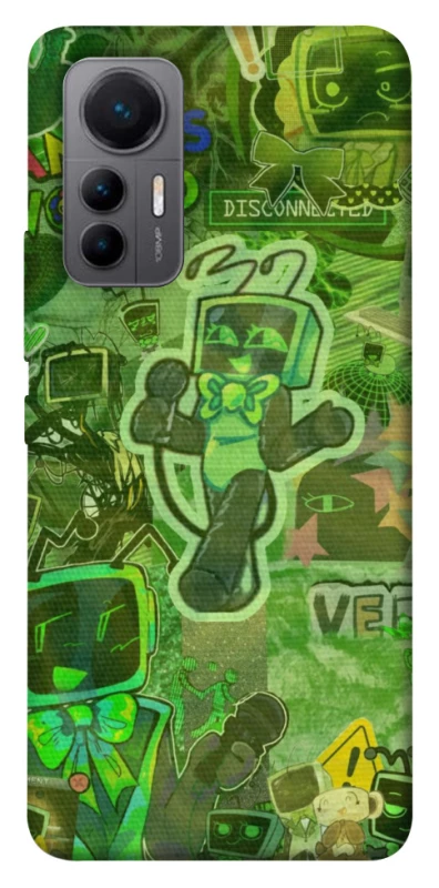 Чохол на Xiaomi 12 Lite Dandysworld tv green theme фото 1 з 1