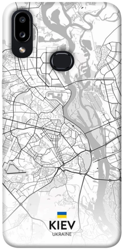 Чехол на Samsung Galaxy A10s Kiev white map фото 1 из 1