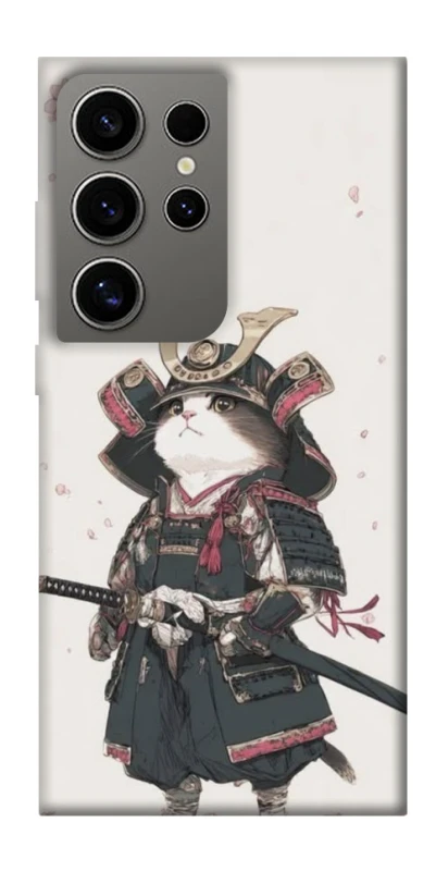 Чохол на Samsung Galaxy S24 Ultra Samurai Cat Warrior фото 1 з 1