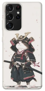 Чохол на Samsung Galaxy S21 Ultra Samurai Cat Warrior фото 1 з 1