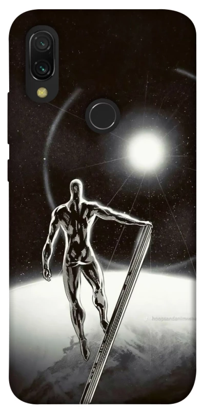 Чохол на Xiaomi Redmi 7 Срібний серфер фото 1 з 1