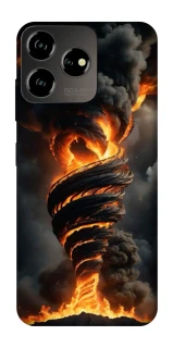 Чехол на ZTE Blade V50 Design 4G Огненный торнадо фото 1 из 1