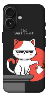Чехол на Apple iPhone 17 (6.3") I do what i wont фото 1 Чехол на Apple iPhone 17 (6.3") I do what i wont фото 1 из 1