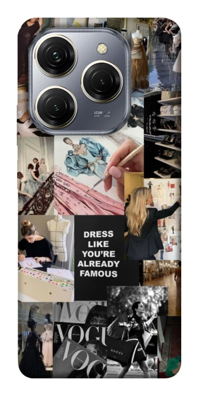 Чохол на TECNO Spark 20 Pro Fashion collage ver.11 фото 1 з 1