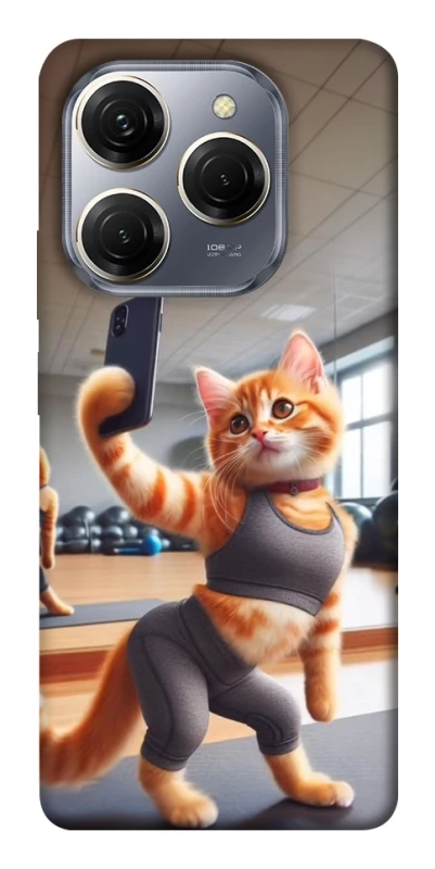 Чехол на TECNO Spark 20 Pro Кошечка фото 1 из 1