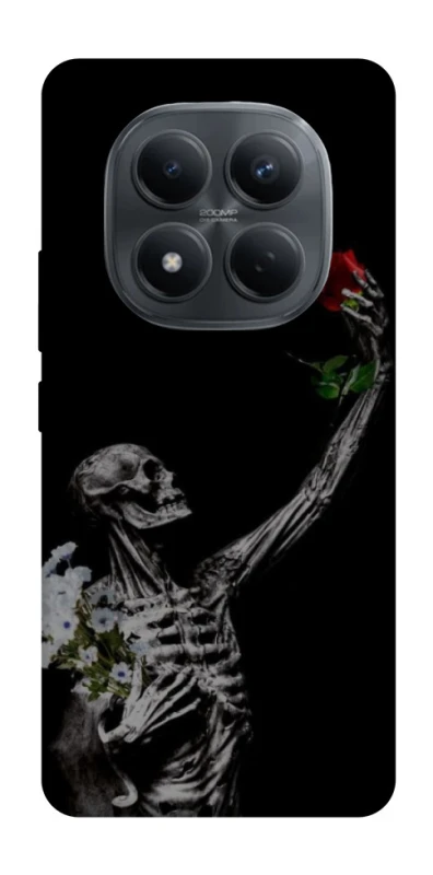 Чехол на Xiaomi Redmi Note 15 Pro 4G Skeleton vs Rose фото 1 из 1